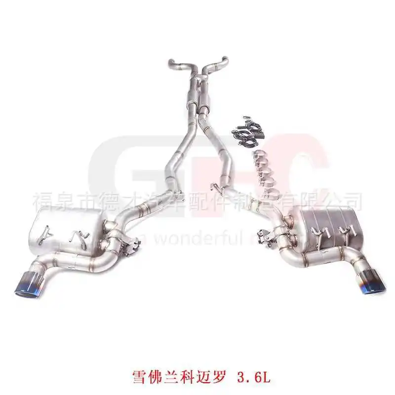 

Suitable for 2012 Chevrolet Camaro 3.6L V6 GFC mid-tail double drum double valve double out