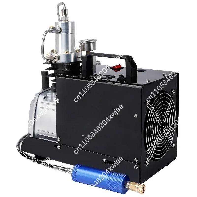 Portable Electric High Pressure Air Compressor 30Mpa Water‑Cooled Design 4500Psi For PCP Air Tank Filling Accessory