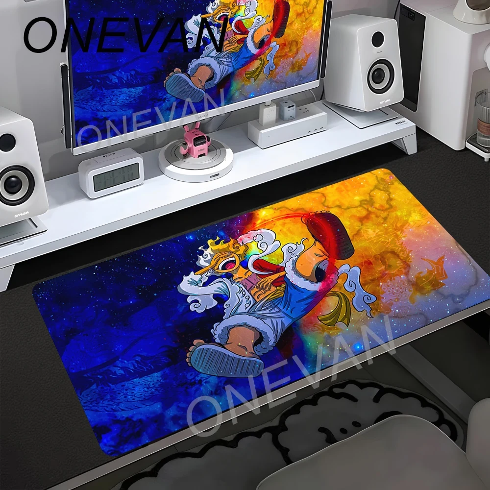 Mouse Pad One Pieces Luffy Larger XL 90x40 Speed Mats Pc Computer Keyboard Anti-slip Rubber Desk Mat Gaming Accessories Mousepad - view 4