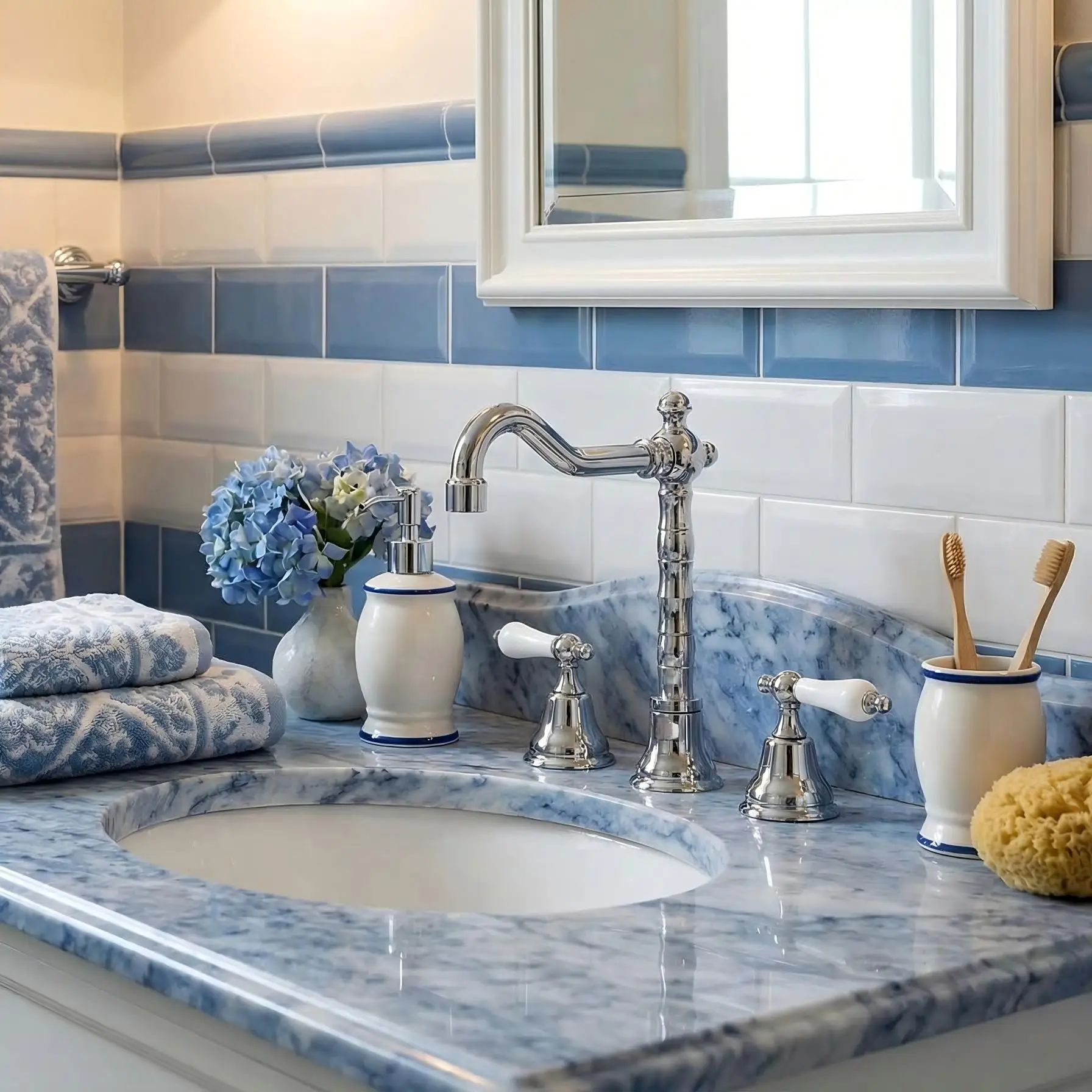 

Luxury UPC Bathroom Faucet Basin Mixer Faucet Two Handles Gold Hot and Cold Mixer