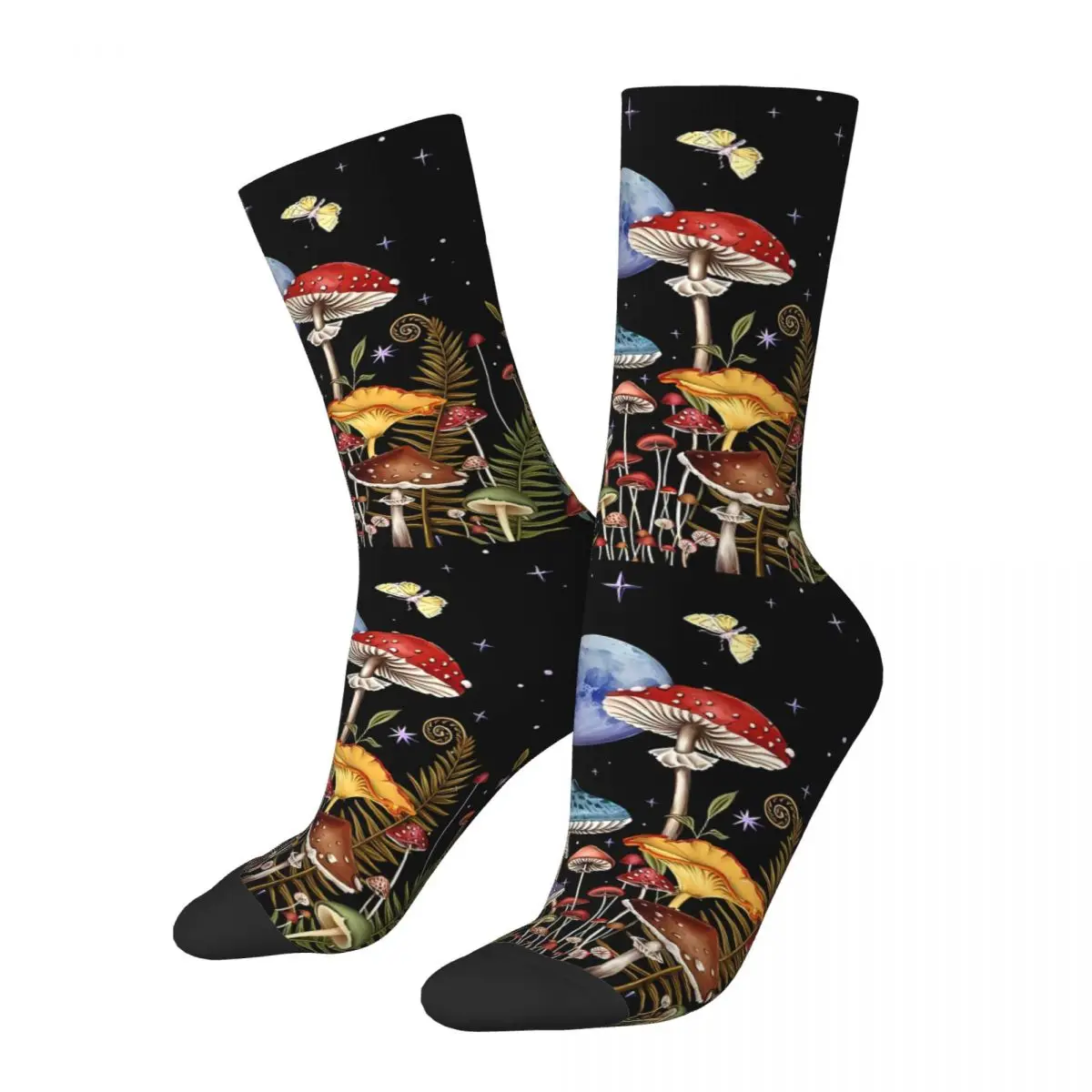 Miracle Mushroom Sock Printed Man Polyester