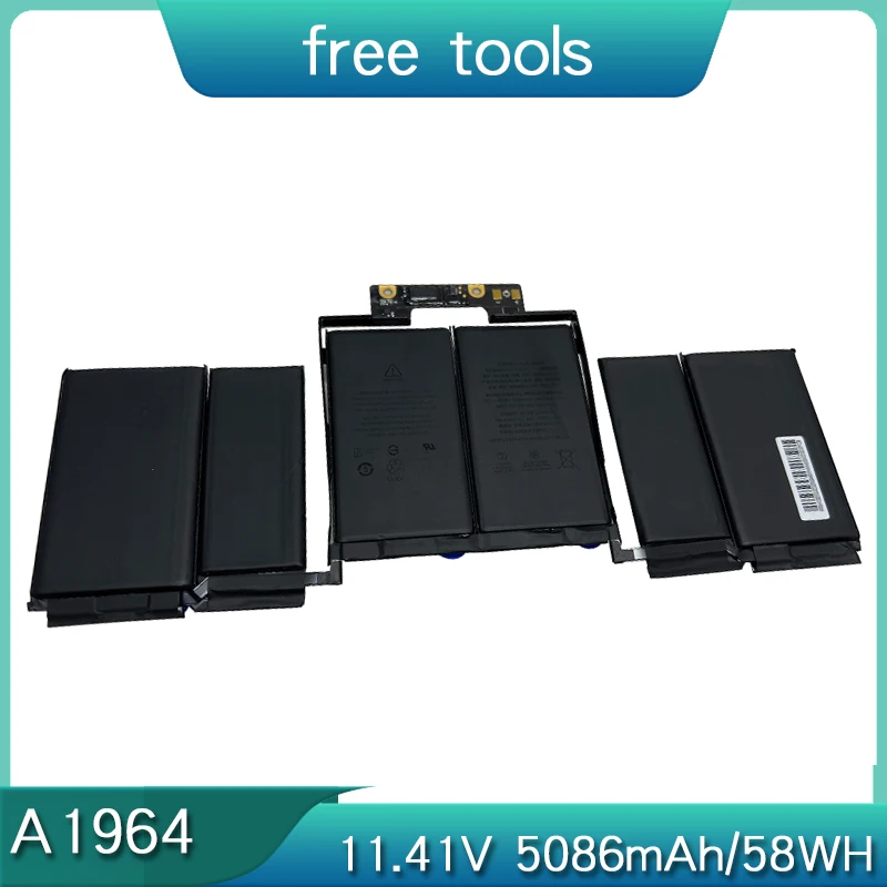Новый аккумулятор A1964 11,41 В 58 Втч для Apple MacBook Pro A1989 13 дюймов 2018-2019 EMC3214 EMC3358 020-02497 MR9Q2LL/A