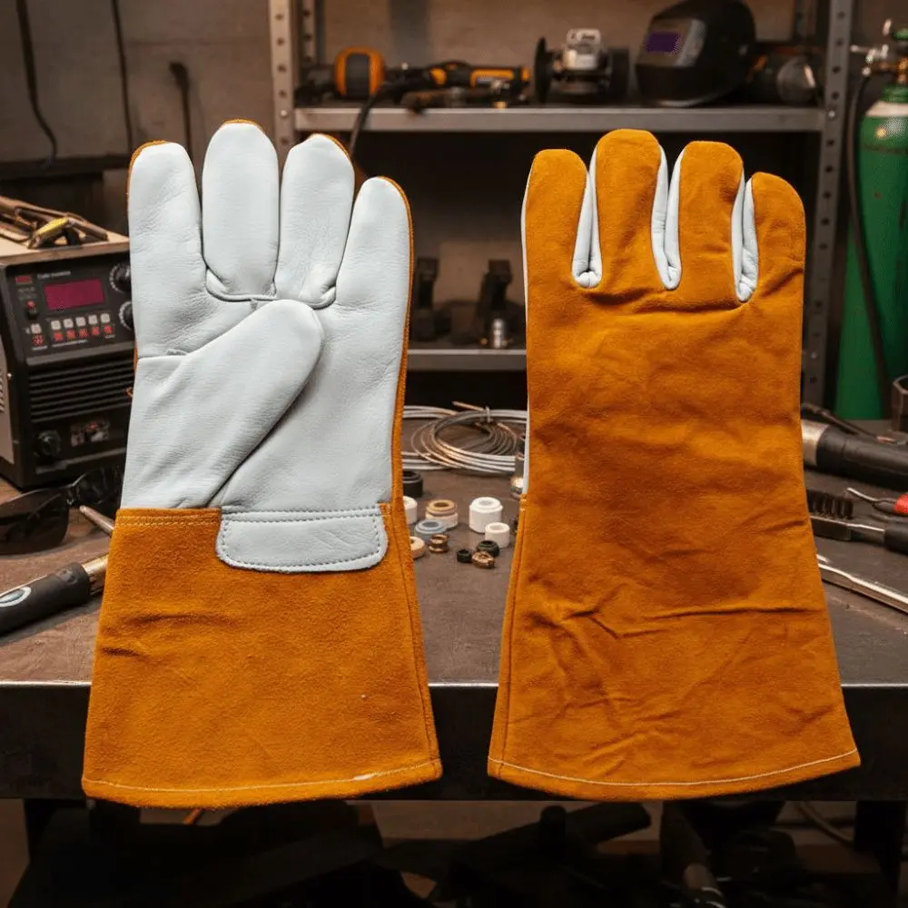 Long-sleeved Thorn Proof Gardening Gloves Adjustable Cuff Breathable Rose Pruning Gloves Anti-slip Safety