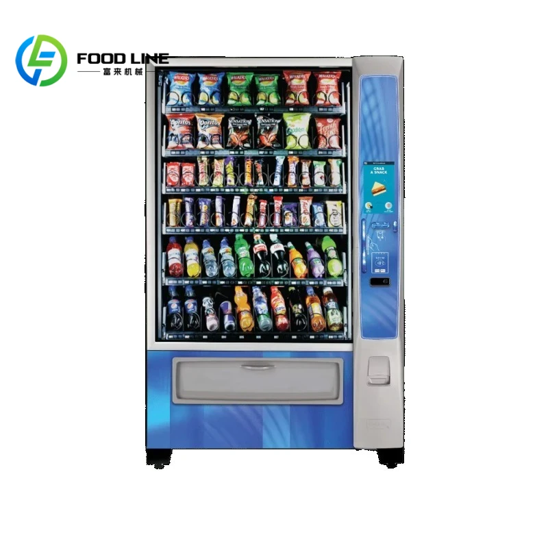 Hot-selling large-capacity 24-hour automatic combination snack beverage food vending machine