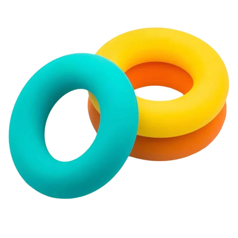 Silicone Hand Grip Strengthener Ring 40-70LB Finger Forearm Trainer Adjustable Resistance Grip Exerciser for Fitness Gym Home