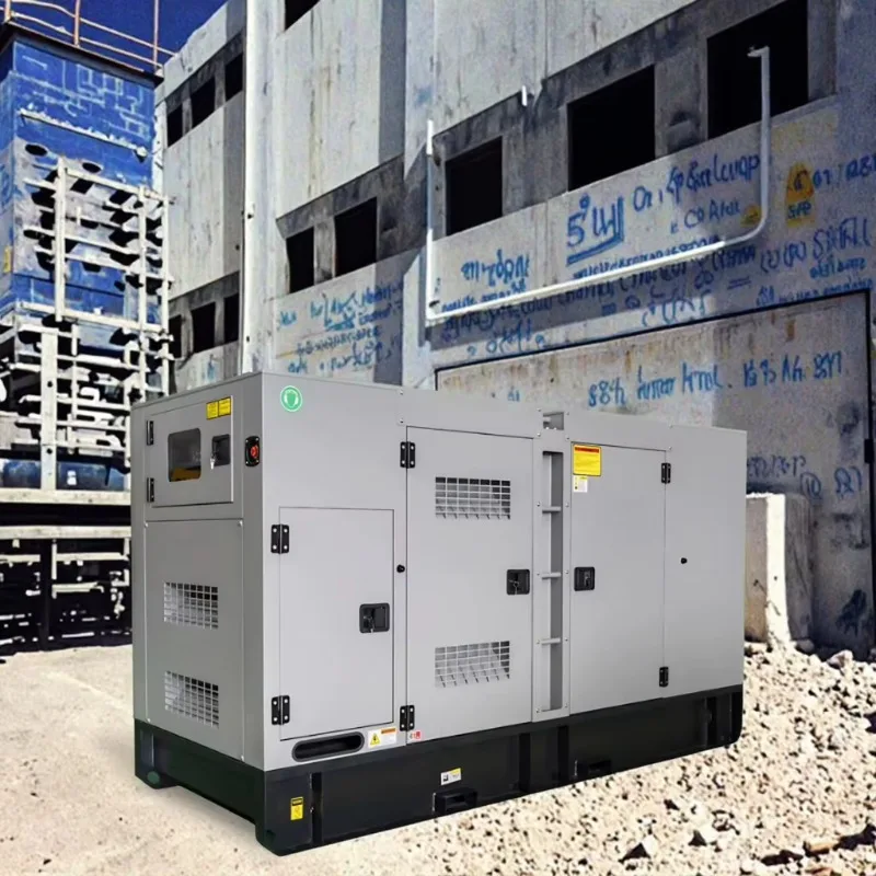 Customized For Cummins Engine 30KW Silent Type Generator Single Phase AC 220V Soundproof Dynamo Generator For Home With ATS Opti