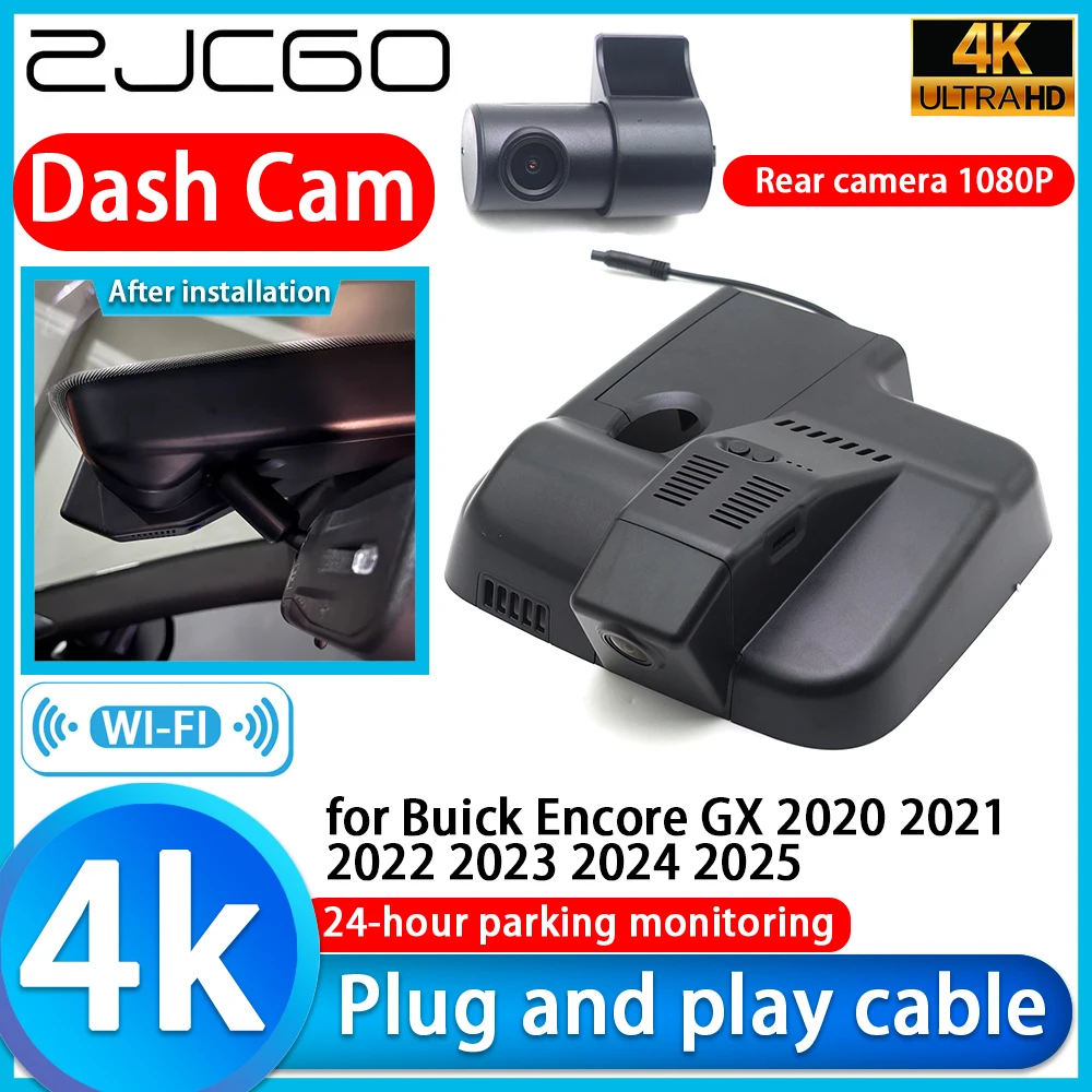 

for Buick Encore GX 2020 2021 2022 2023 2024 2025 4K DVR Dash Cam Car Camera UHD 2160P Sony Lens Monitor Parking Video Recorder