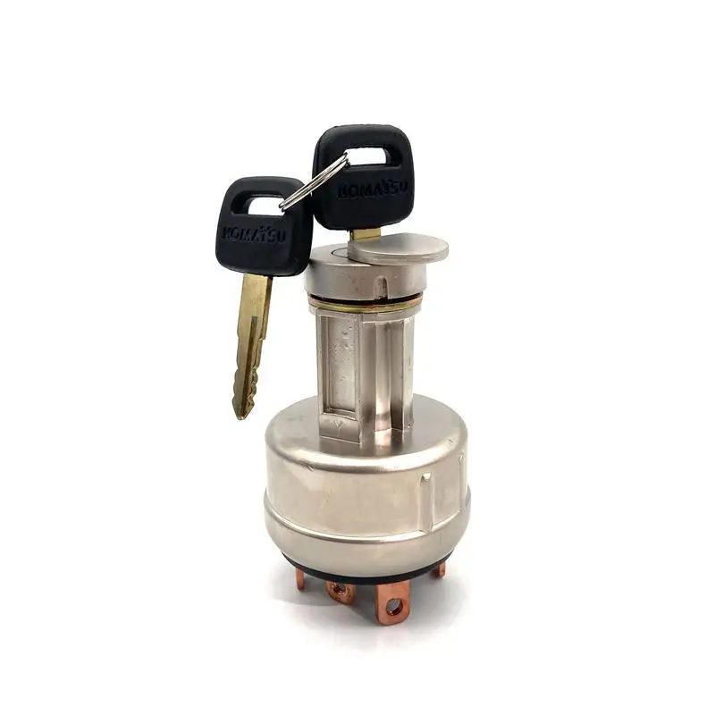 Excavator Accessories Start Ignition Switch Electric Lock For Komatsu 60/120/200/240/300/360-5/6/7/8