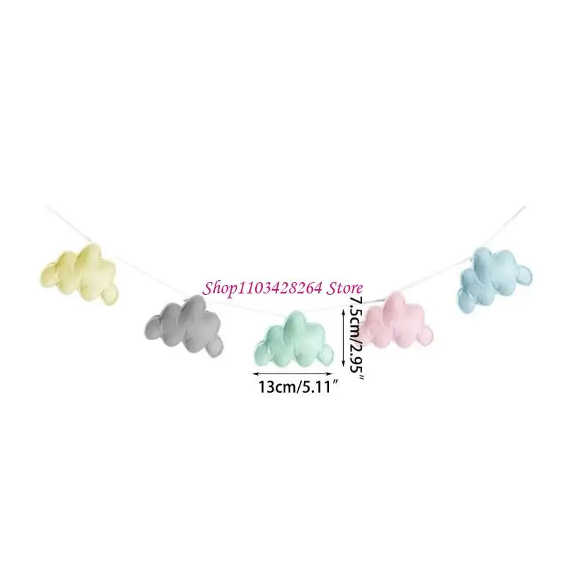 Infant Photoshooting Props Filt Cloud Photoshoots rekwisieten pasgeboren fotostudio accessoires Baby kwekerijzaal decoraties