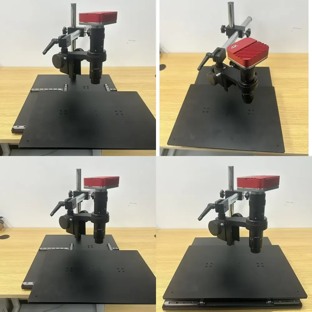 Mobile Stand 4K Microscope Continuous Zoom 180X Lens for Image Acquisition Phone PCB Repairing Industrial Part