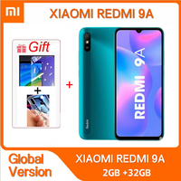 Xiaomi Redmi 9A/9AT Smartphone 2GB 32GB Global Rom Cellphone 5000mAh 6.53 inch MTK Helio G25 Octa Core 13MP Smartphone