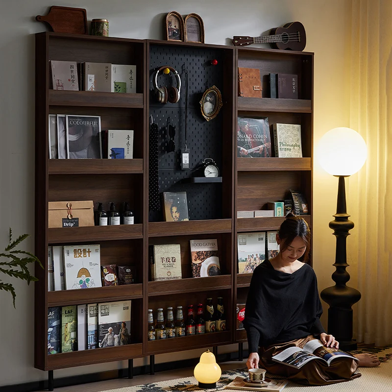 

Nordic Wooden Display Stand Magazine Cabinet Bedroom Living Room Shelves Storage Repisas Accessories Estante Room Decoration