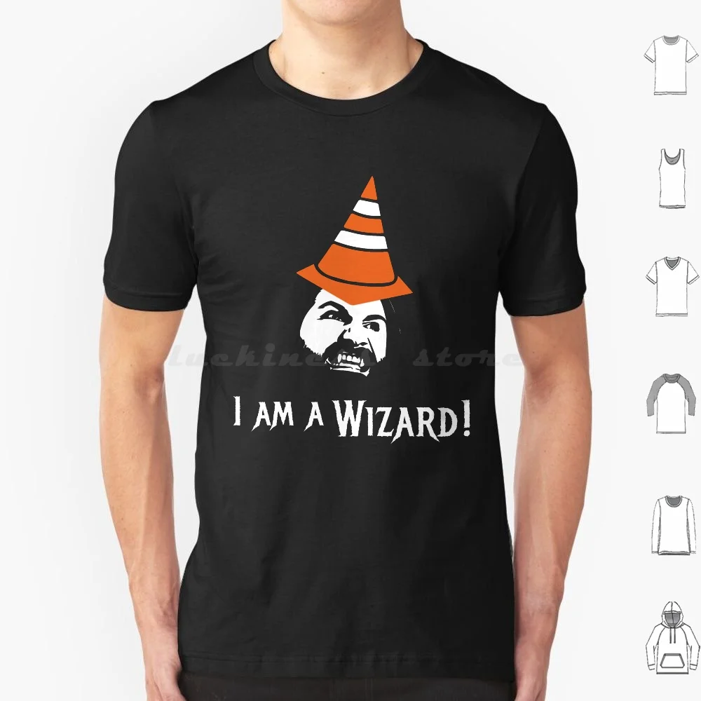Funny Nandor-I Am A Wizard!-What We Do In The Shadows T Shirt Big Size 100% Cotton Nandor The Relentless I Am A Wizard What We