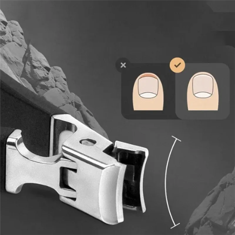 ABUU-Clipper สำหรับเล็บหนา เครื่องมือทำเล็บแบบเปิดปากขนาดใหญ่สำหรับงานหนัก สำหรับทุกเพศ สำหรับเล็บมือและเล็บเท้า