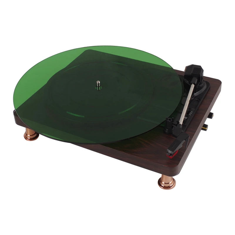 A99E-Acrylic Turntable Mat Reduce Static Dust Noise Replacement Record Platter Slipmat For 12 Inch Record Player