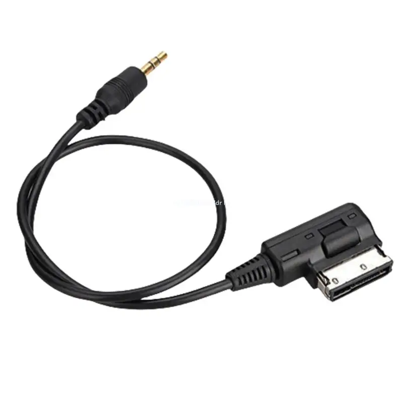 Versatile 3.5mm Sound AUX Adapter Cable Cord For In Car Entertainment Systems Entertainment Systems With AMI 1M PVC Dropship