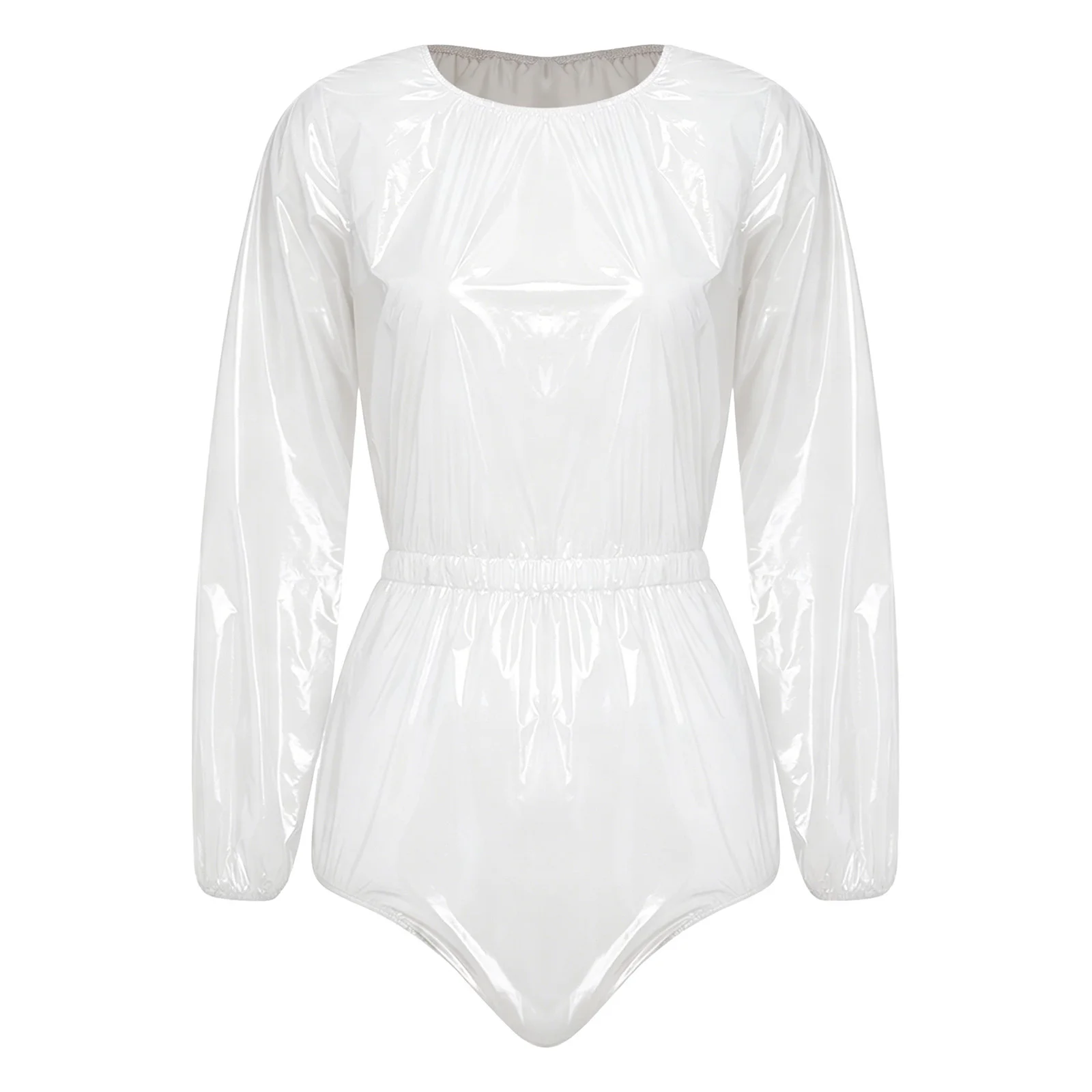 Women Men Waterproof Elastic Waist Bodysuit Leak-proof Diaper Cover Swimwear Elderly Bedridden Special Needs Adaptive Clothing view 3