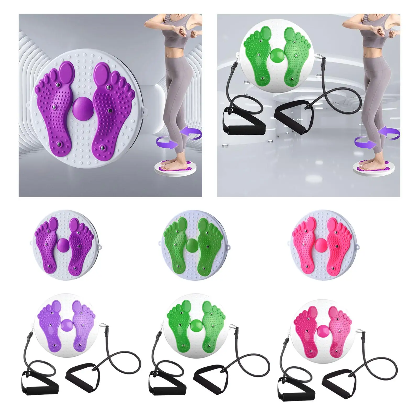 Waist Twisting Disc Slimming Machine Home Office Use Magnetic Massage Fitness