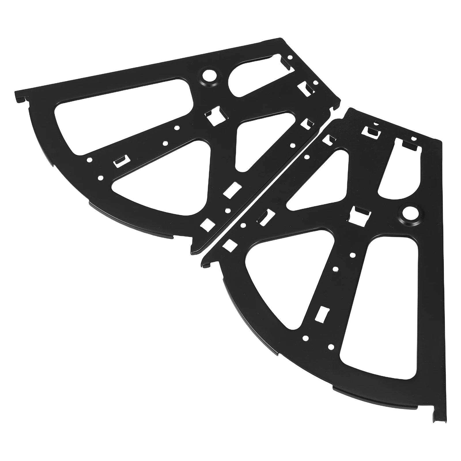 

2pcs Black Flip Shoe Cabinet Hardware Single Layer Concealed Metal Hinges Smooth Operation Spacesaving Shoe Rack Hinges Ideal