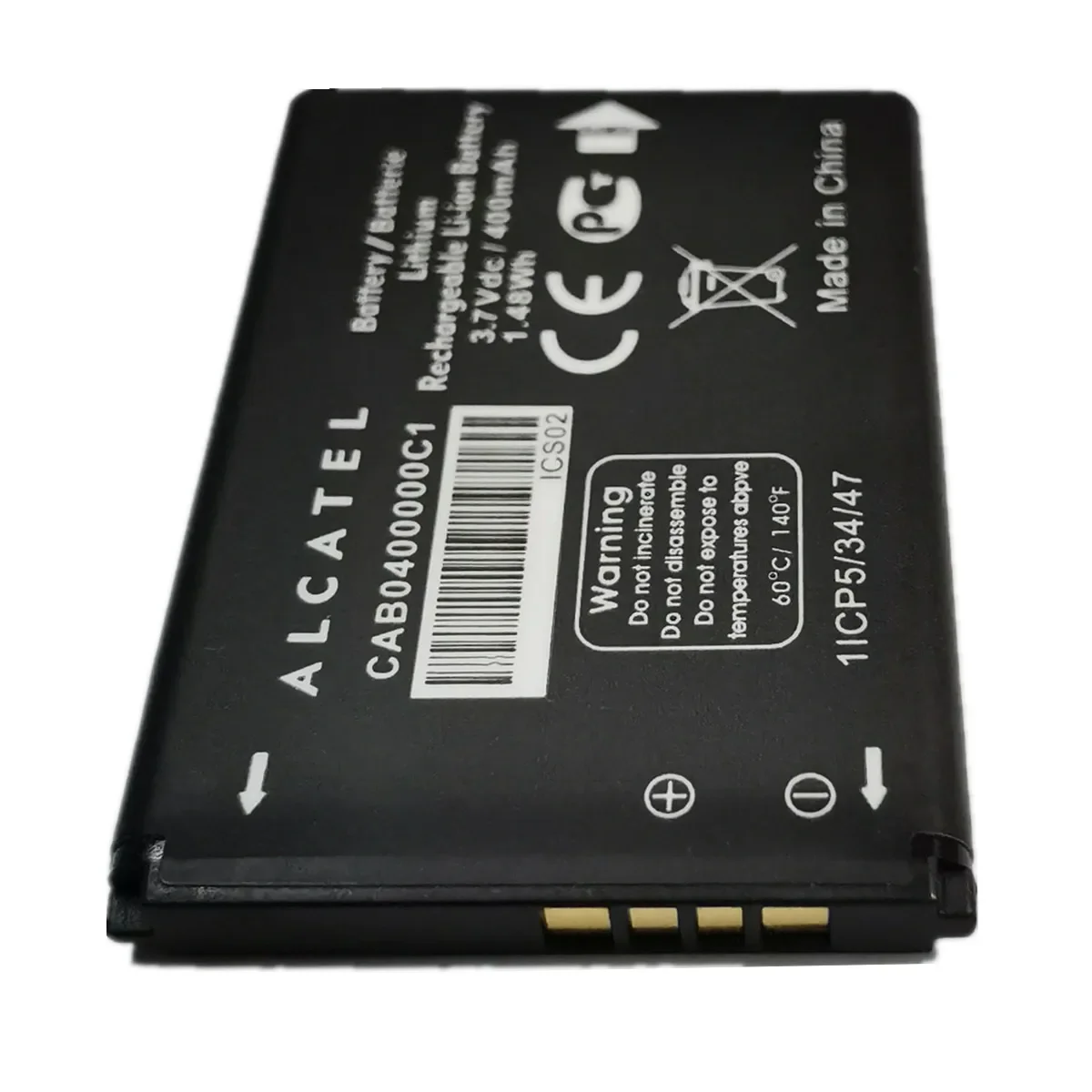 CAB0400000C1 Original Battery for ALCATEL OT708 OT-708 OT-2010 OT-2010D OT-2010X OT-356 OT-665X TLi004AB CAB22D0003C1 Phone