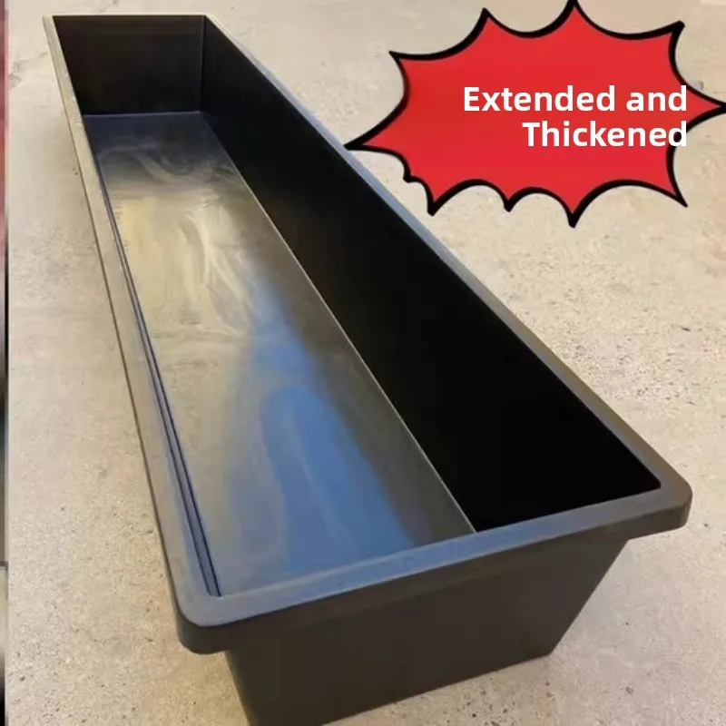 

Extra Large Rectangular Thiened Plastic Sink Drinking Water Basin eep Feeder Bull Tendon Basin Fly Personal Cleaning T...