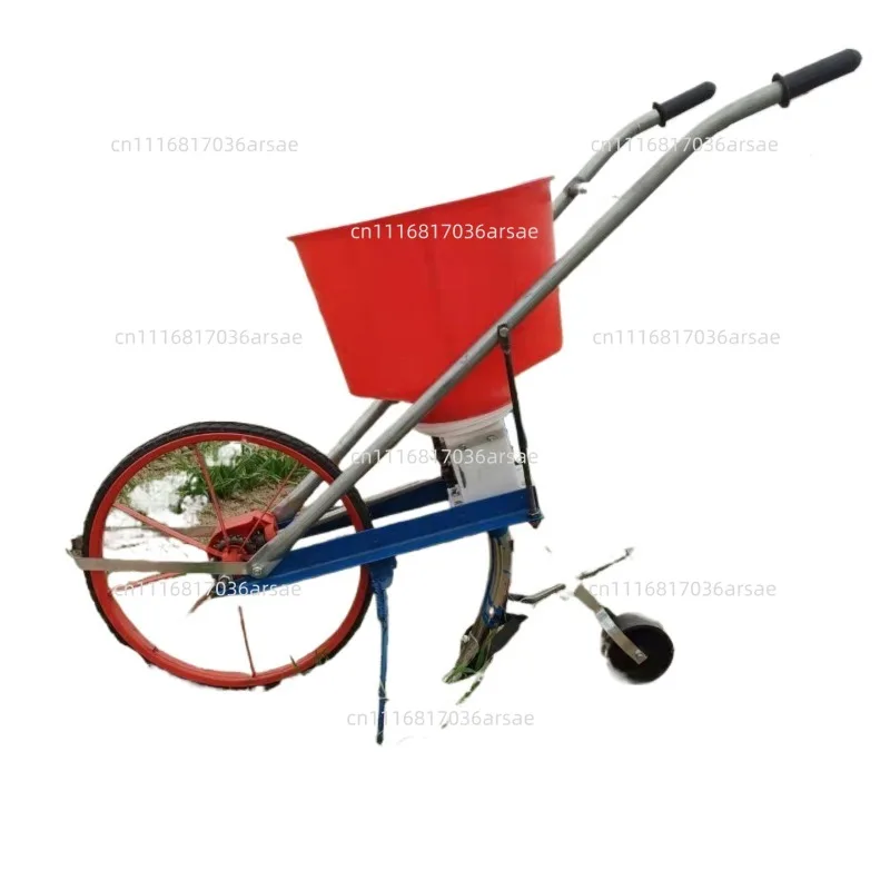 Soybean, Corn, Grain, Wheat, Peanut, Alfalfa Grass, Millet Farming Artifact, Hand-pushed Top-dressing Fertilizer Applicator