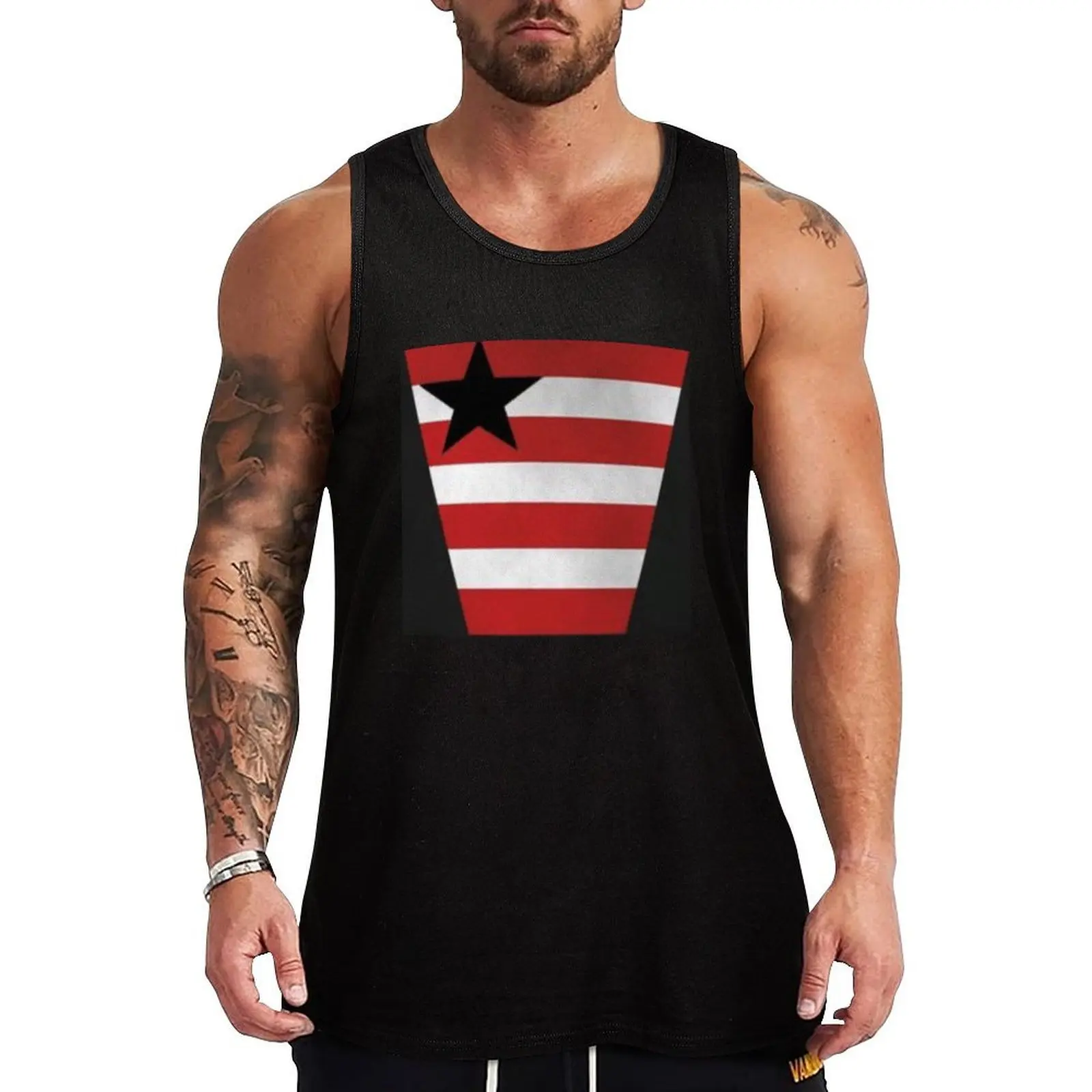 US AGENT John Walker Tank Top Lightweight Casual Tank Top Loose Summer Sleeveless