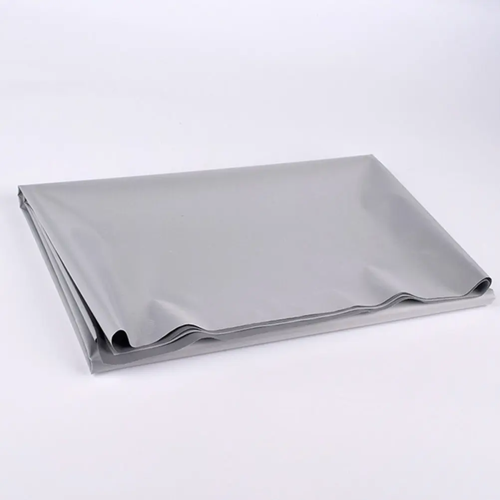 

1 шт. портативный антибликовый проекционный экран серебристого цвета, 72 дюйма, 16:9, складной, идеально подходит для офиса, конференций, игр