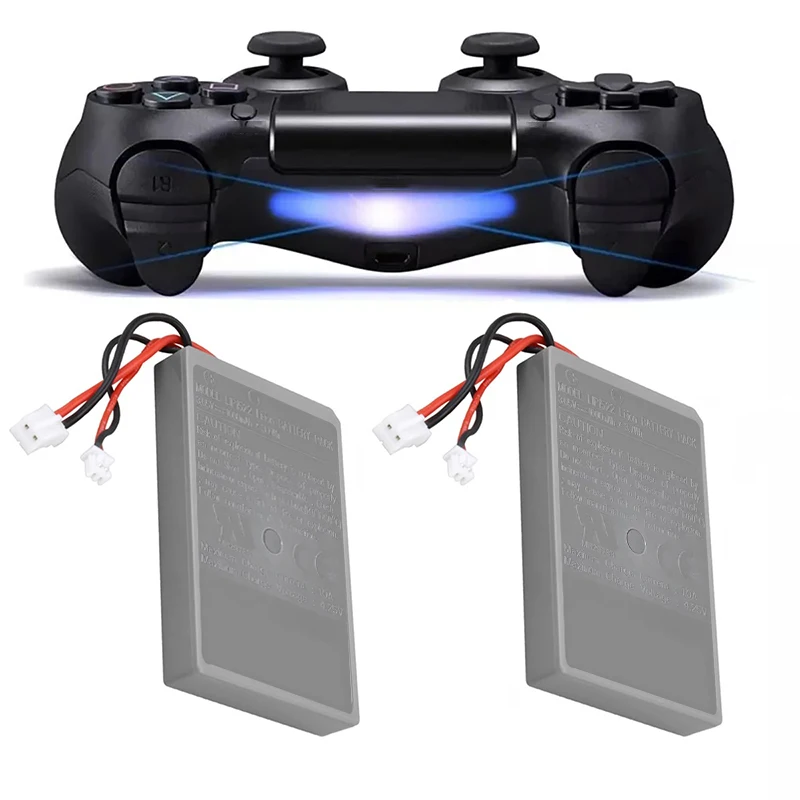 PURFIELD 1000mAh PS4 PS4Pro Battery Replacement for Sony Playstation 4 Dualshock 4 V1 V2 Controller CUH-ZCT2 CUH-ZCT2E CUH-ZCT1E