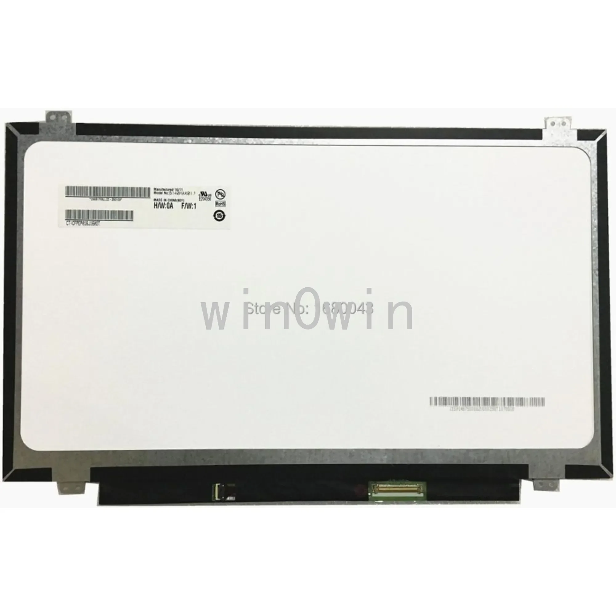 

B140HAK01.1 With TOUCH Digitizer LED Display Laptop Screen 40 pins IPS 1920x1080