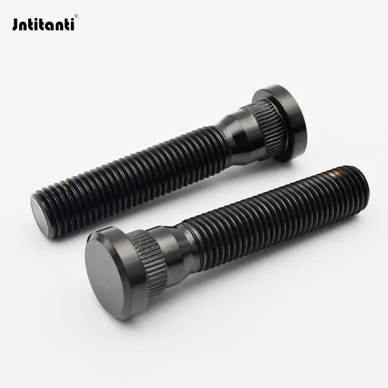 

Jntitanti Gr.5 Titanium Ti-6Al-4V Wheel Spline Stud M14x1.5mm for Jeep Cherekee Wheels