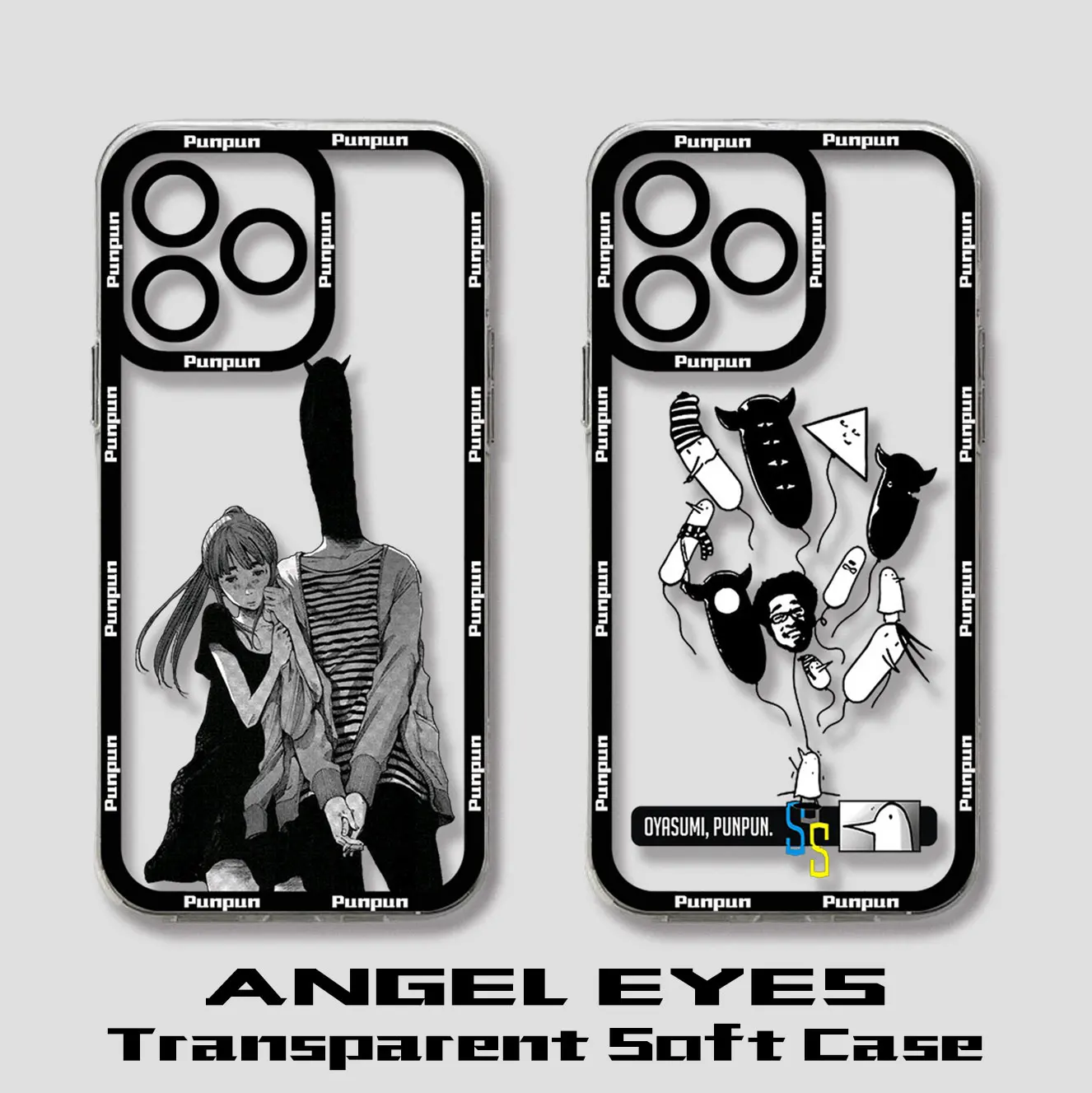 Goodnight Punpun Hot Comics Phone Case For iPhone 15 14 13 12 Mini 11 Pro Max X XR XS 7 8 SE Plus Transparent Cover