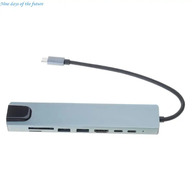 توسيع نوع السرعة السريعة C مع USB A USB C 4K HDMI2.0 و Ethernet Port E65A
