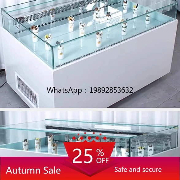 

sandwich cabinet open refrigerator commercial air-cooled cake dessert west point fresh-keeping display cabinet