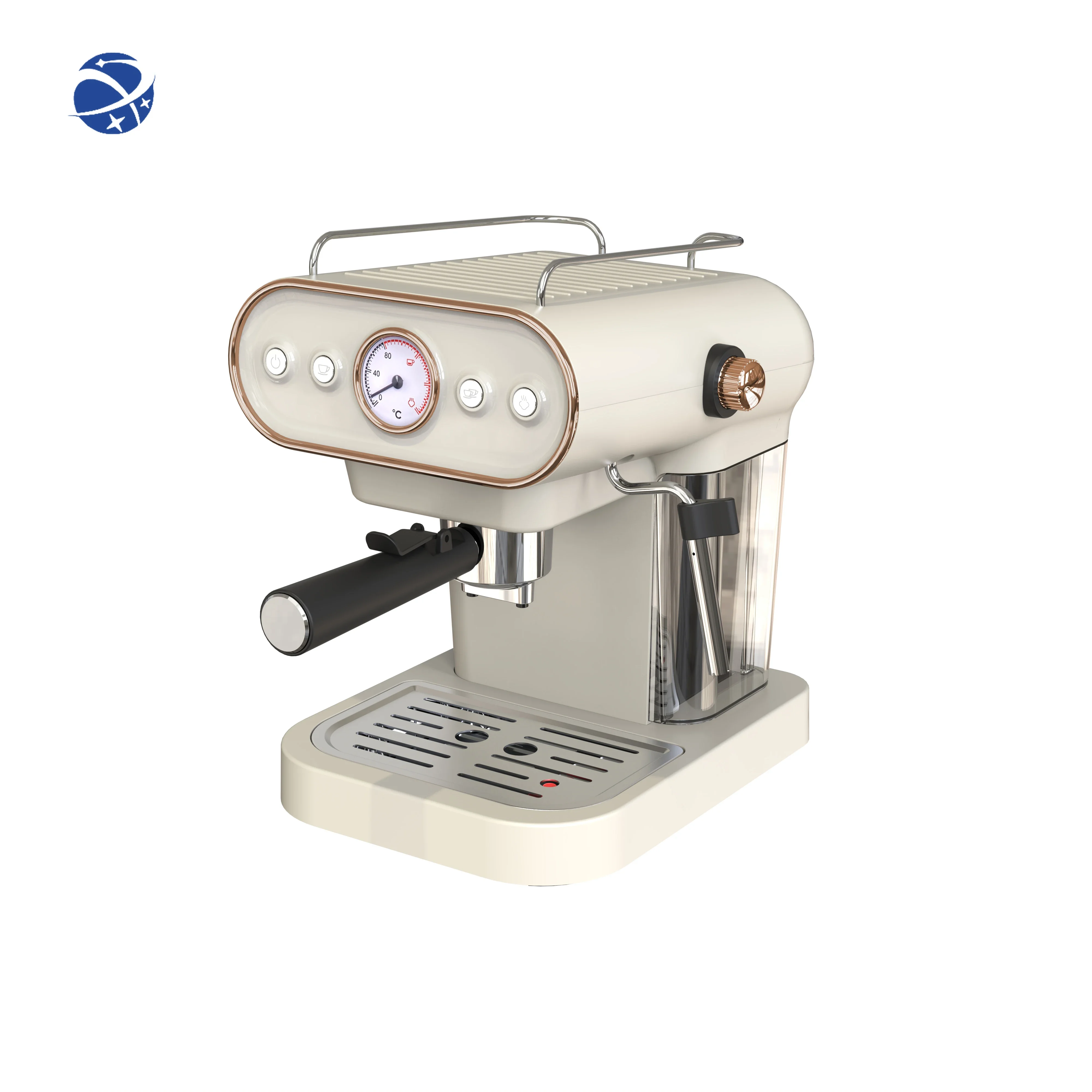 YUNYI 15bar High press Pump coffee machine Automatic electric espresso maker