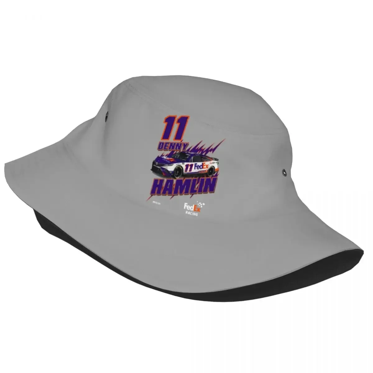 Denny Hamlin 11 Fishermans Cap Outdoor Bucket Hats Fishing Hat Foldable Hip Hop Beach Sun Hats for Women Men