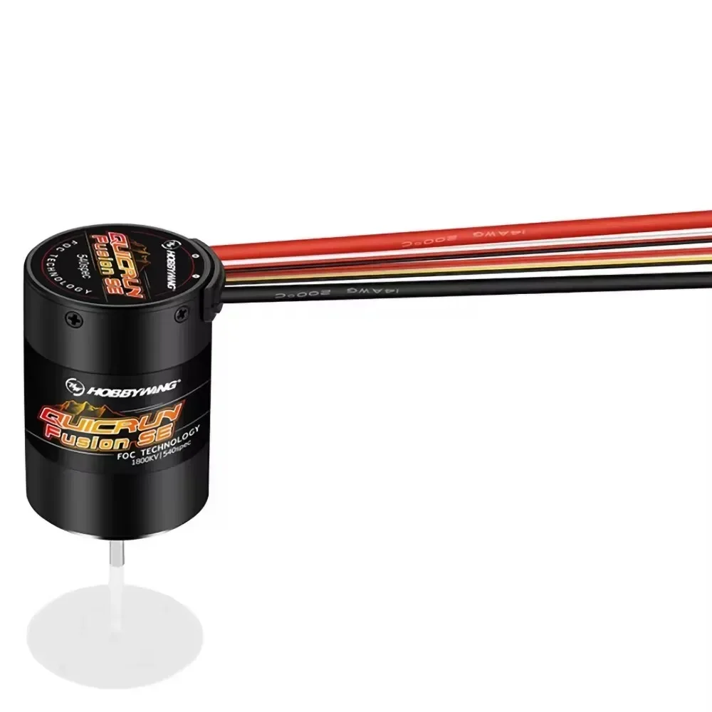 Hobbywing Quicrun Fusion SE 40A Brushless Motor Combo 1200KV 1800KV Waterproof ESC 1/10 1/8 RC Crawler Car Truck Axial SCX10