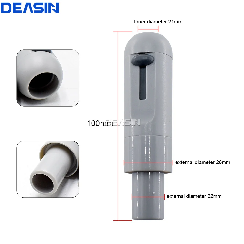 DEASIN 歯科唾液エジェクター吸引ハンドピース先端アダプターノズル強弱歯科吸引バルブ歯科医供給