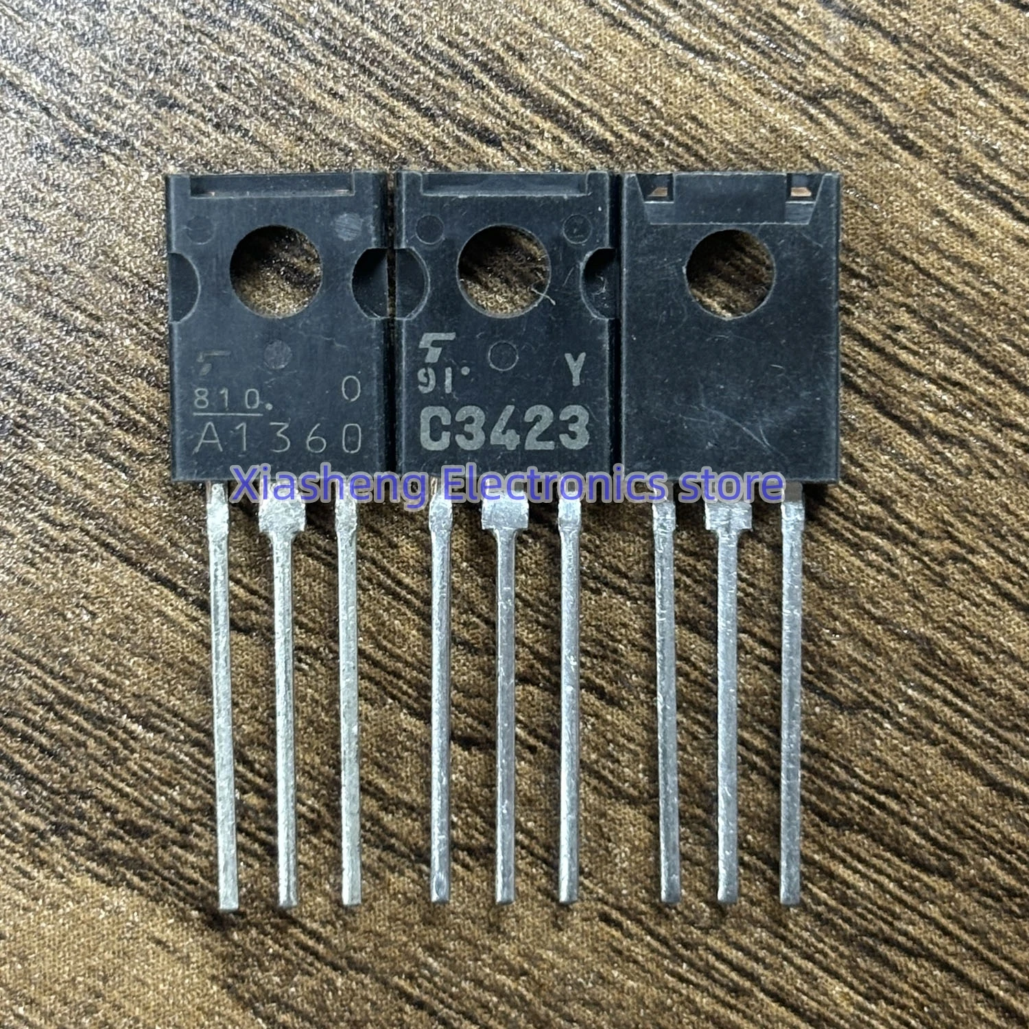 New Original 10Pairs 2SA1360 A1360 + 2SC3423 C3423 TO-126F Transistor In Stock Good Quality