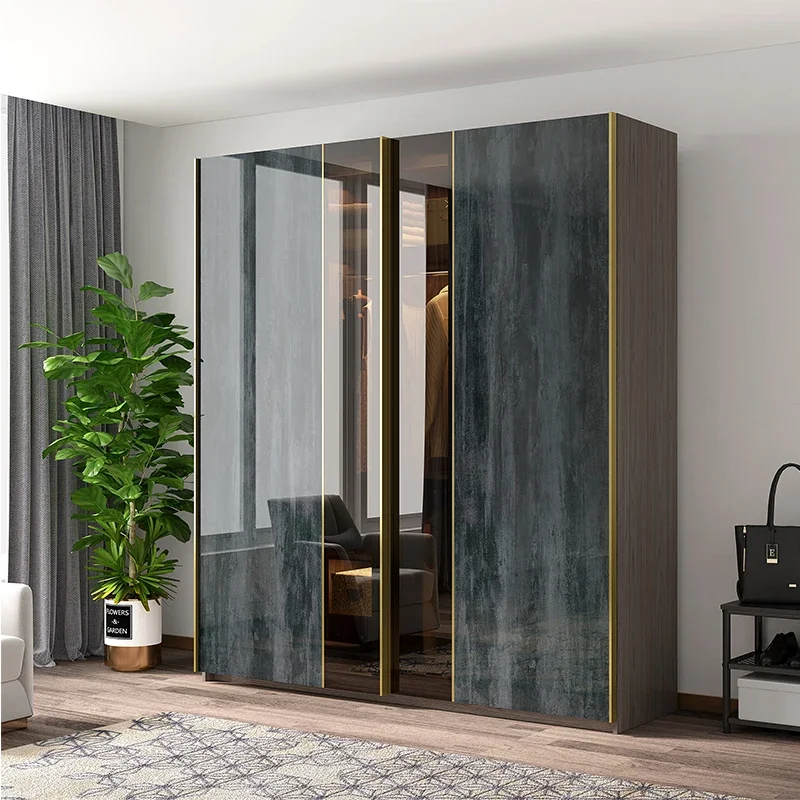 

Display Design Wardrobe Organizer Cabinet Luxury Minimalist Put Together Wardrobe Modern Nordic Quality Vestidores Furniture