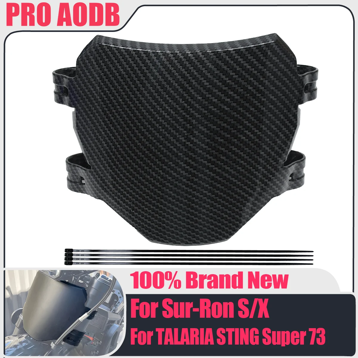 Motorcycles Accessories Number Plate For Suron S X Front License Plate For Stark Varg Talaria Sting Eride pro Electric E-Bike