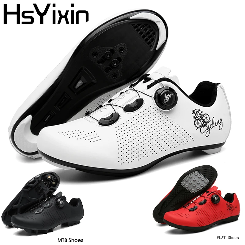 

Велотуфли унисекс дышащие для горных и шоссейных велосипедов, универсальные, с плоской подошвой, для городских и шоссейных велосипедов, взрослые кроссовки