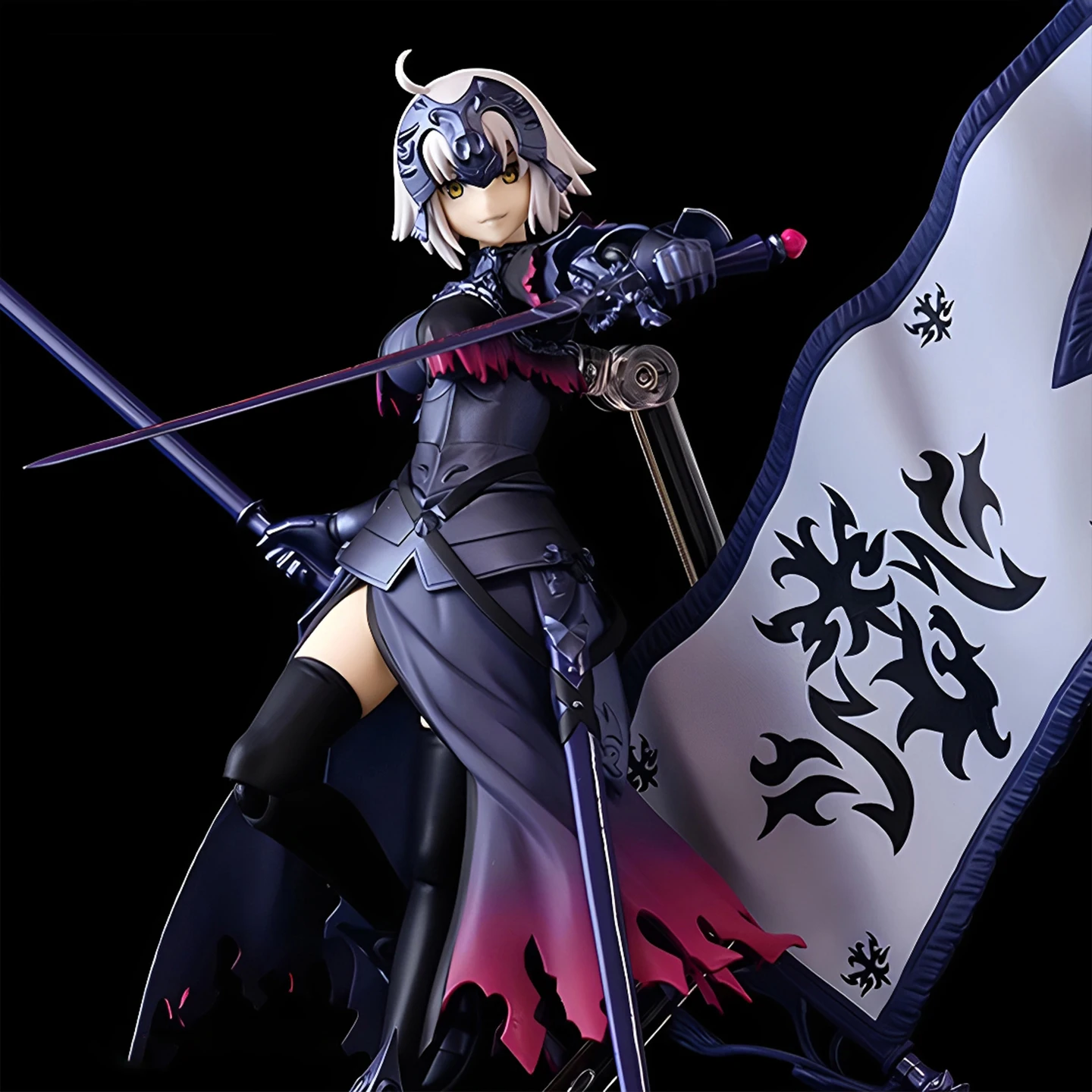 Figurki anime Fate 15 cm, czarna Jeanne, figurka akcji, model, kolekcja lalek, zabawki, prezenty