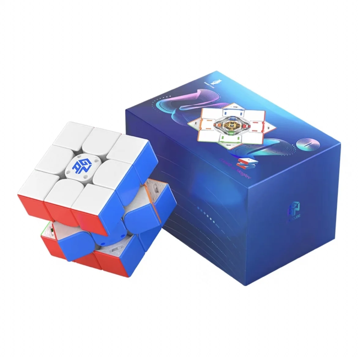 [Picube] Gan12Ui Maglev UV Ai Smart Magnetic Magic Cube 3x3x3 Professional GANCUBE Speed Puzzle Toys GAN 12 Speedcube Cubo