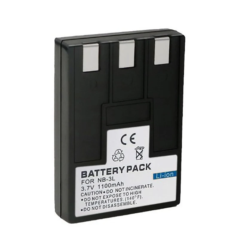 NB-3L NB3L NB 3L battery 3.7V 1100mah for Canon Powershot SD550 SD110 SD100 IXUS IIS IXY I2 I5 S700 750 700 IS IIS SD20 PC1060 P