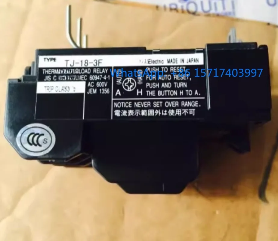

New original thermal overload relay TJ-18-3F, RC12.4A