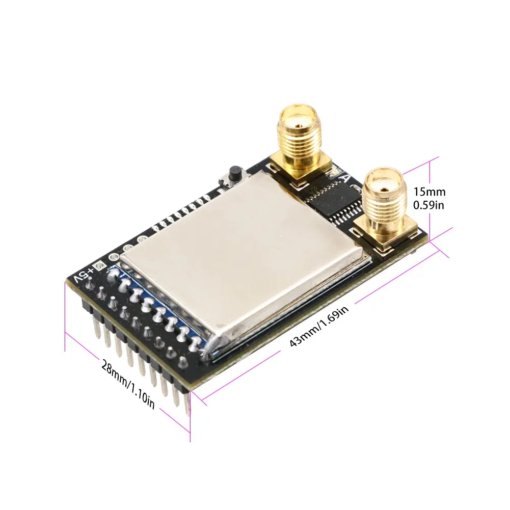 5.8G video-ontvanger Module 5.4Ghz FPV Video Receiver 80CH 4990MHz-5945MHz (4.9-5.8GHz ontvanger) 4.9GHz VRX for FPV Drone
