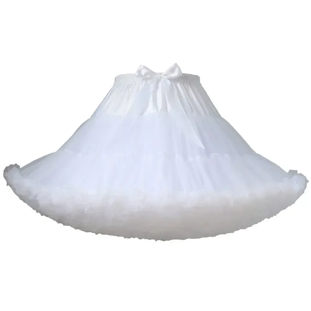 Women Underwear Cosplay Petticoat 40CM Underskirt Tutu Skirt Crinoline