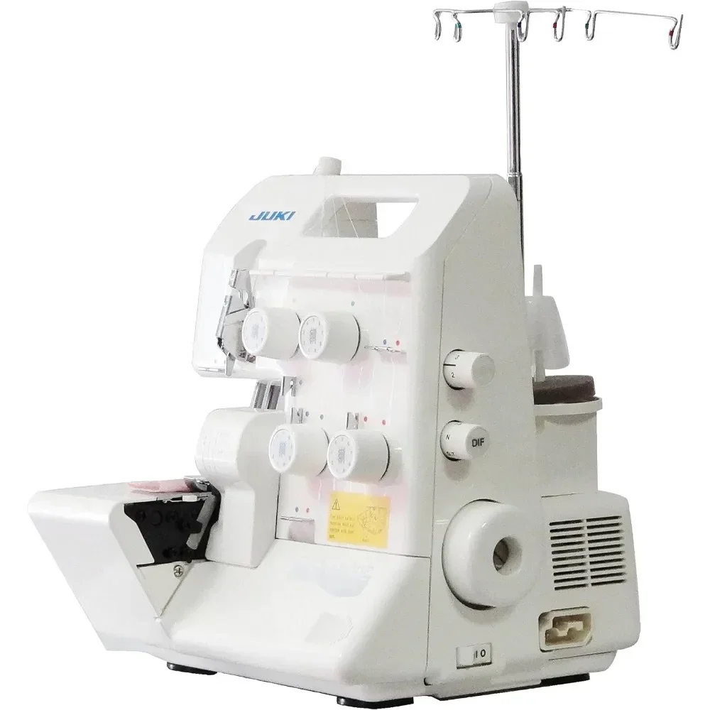 Série MO600N, máquina de costura portátil Serger de linha MO654DE, branca