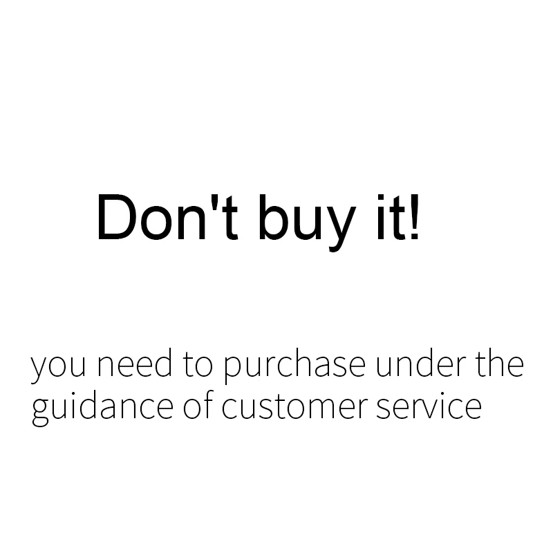 

you need to purchase under the guidance of customer service
